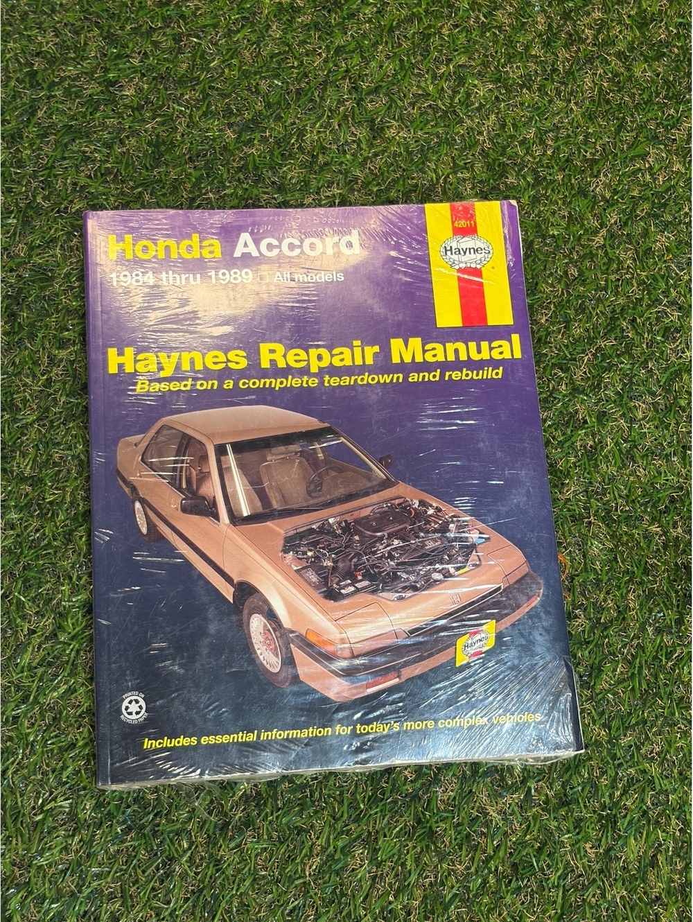 Haynes Repair Manual for Honda Accord 1984-1989